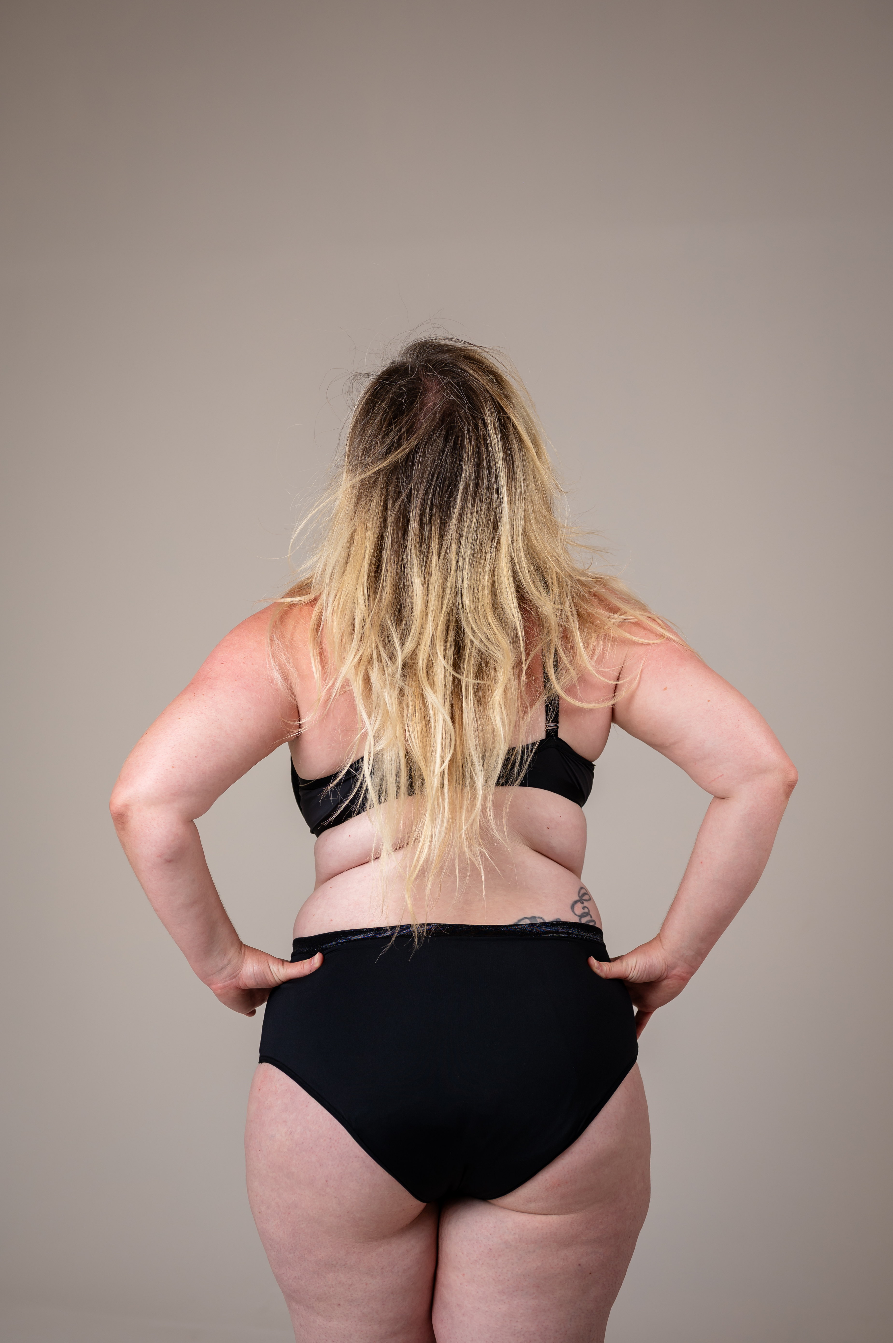 culotte menstruelle Orea nuit noire taille haute L